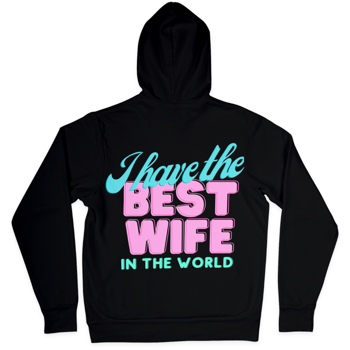 Couple hoodie - Best wife/husband 3D - Sweatshirt, Hoodie, Pullover