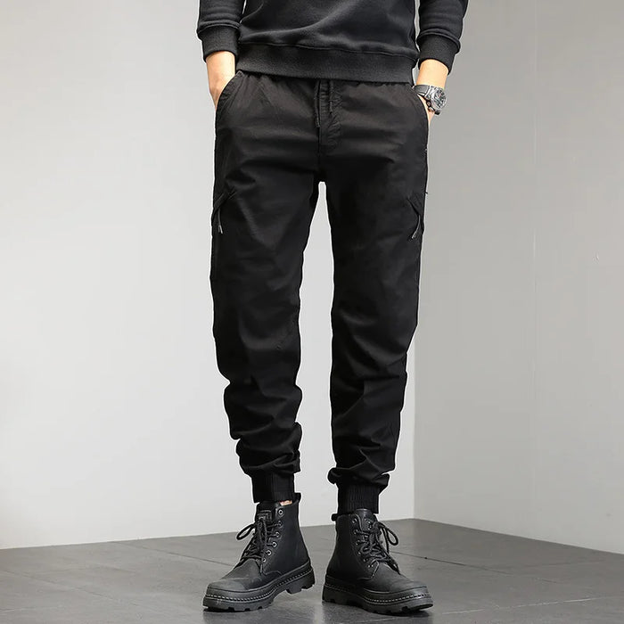 Retro Multi-Pocket Casual Pants For Men