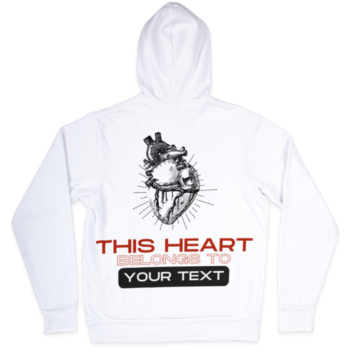 This Heart Belongs To Customizable 3D Hoodie