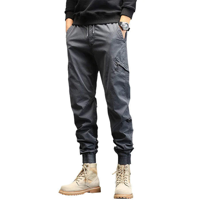 Retro Multi-Pocket Casual Pants For Men