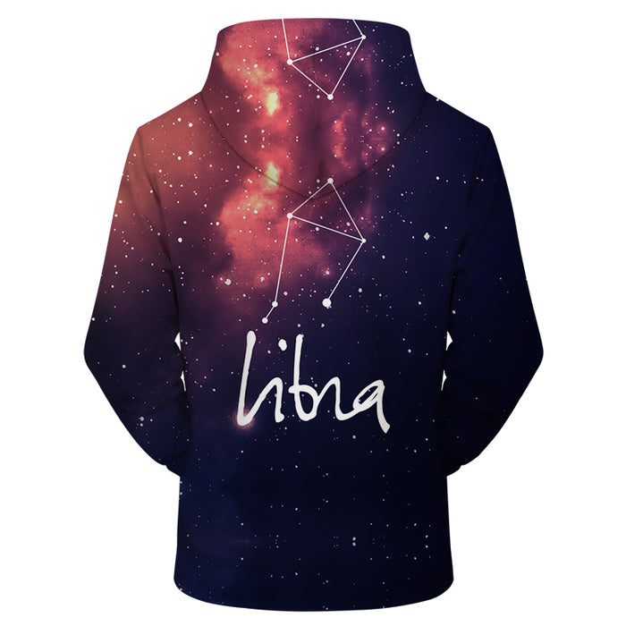 Libra - Sept 24 to Oct 23 3D Sweatshirt Hoodie Pullover