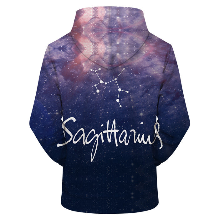 Sagittarius 3D Sweatshirt Hoodie Pullover