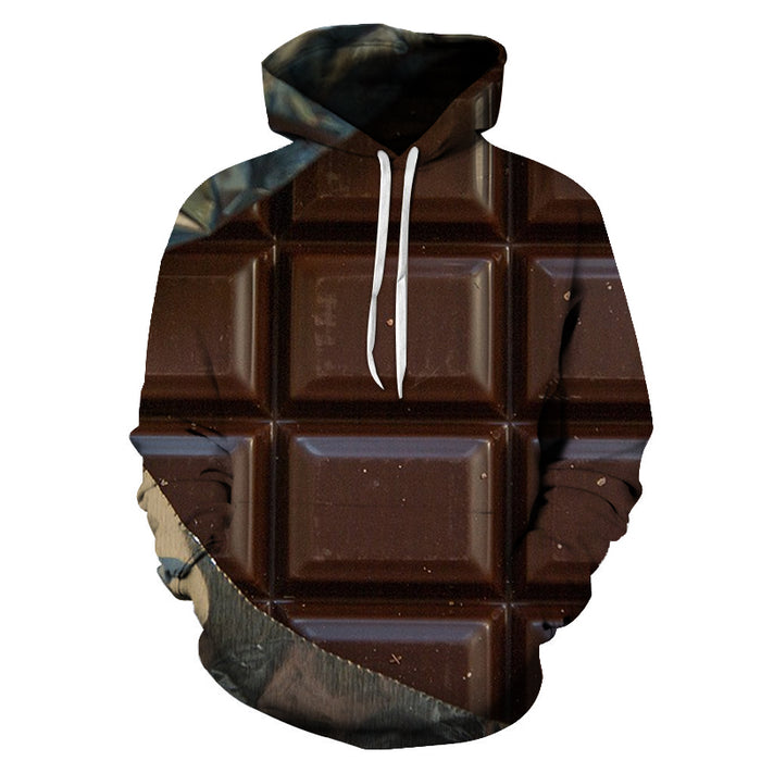 Dark Chocolate 3D - Sweatshirt, Hoodie, Pullover