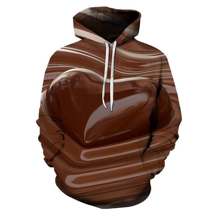 Chocolate Love 3D - Sweatshirt, Hoodie, Pullover