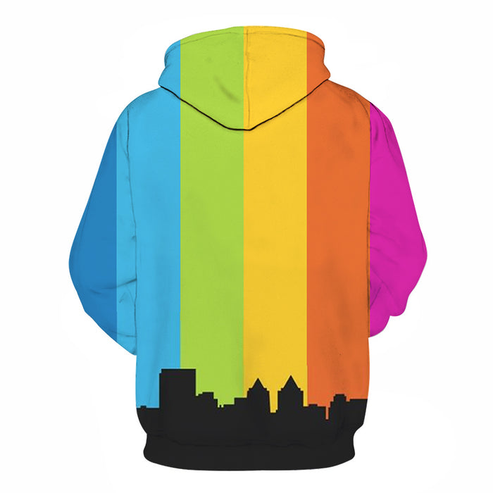 Pride Town 3D - Sweatshirt, Hoodie, Pullover
