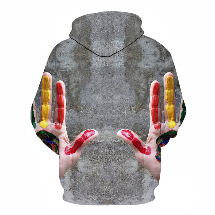 Pride Hands 3D - Sweatshirt, Hoodie, Pullover