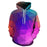 Colorful Geometric Shapes 3D - Sweatshirt, Hoodie, Pullover