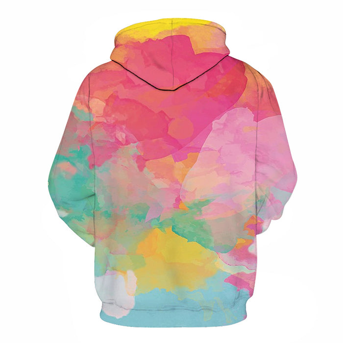 Colorful Water 3D - Sweatshirt, Hoodie, Pullover