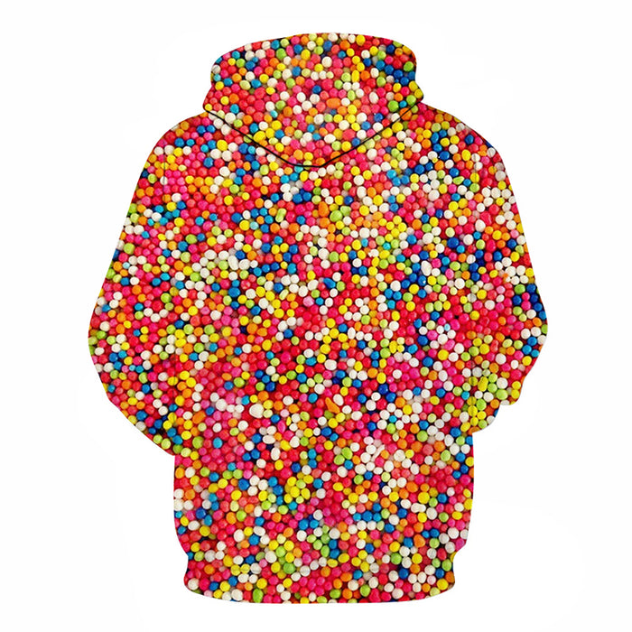 Colorful Tiny Sprinkles 3D - Sweatshirt, Hoodie, Pullover