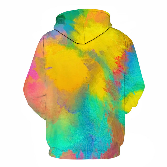 Vibrant Watercolors 3D - Sweatshirt, Hoodie, Pullover