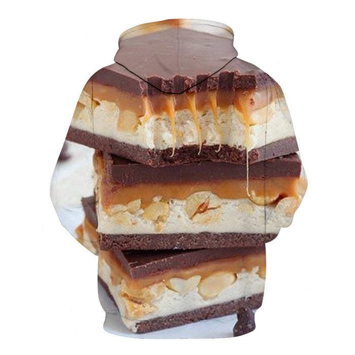 Caramel Ice Cream Sandwich 3D - Sweatshirt, Hoodie, Pullover