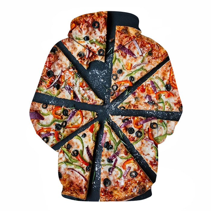 Veggie Pizza 3D Hoodie