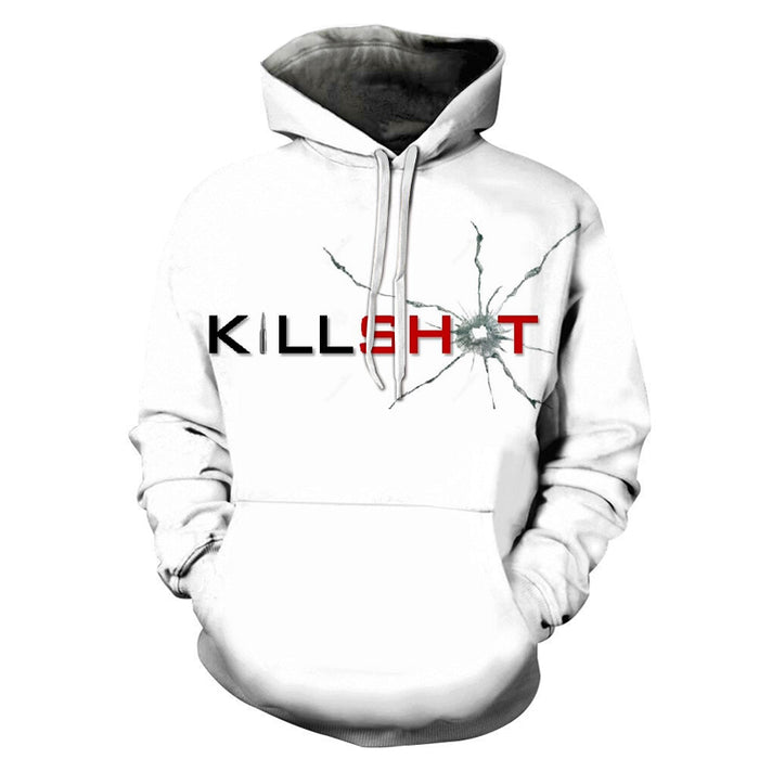 Kill Shot Cracked 3D - Sweatshirt, Hoodie, Pullover