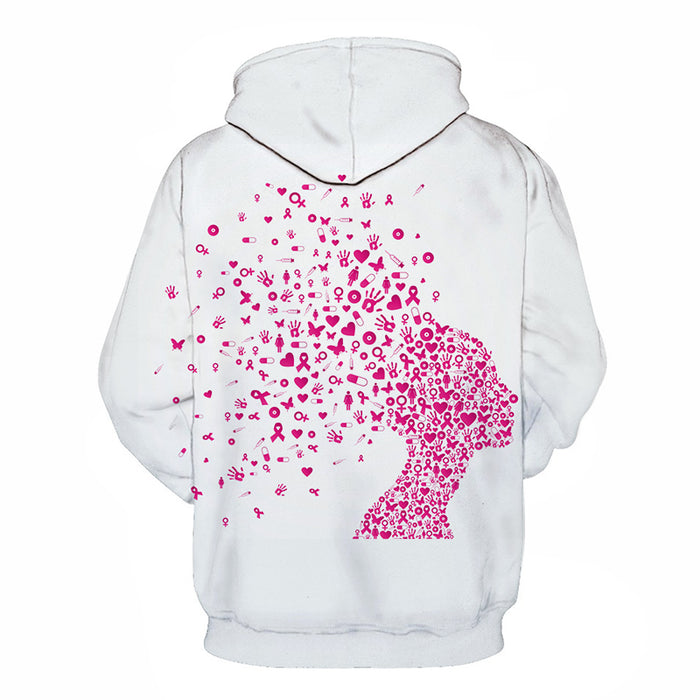 Think Pink BCA 3D - Sweatshirt, Hoodie, Pullover