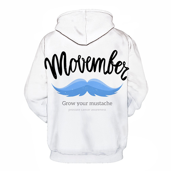 Blue Mustache of Awareness - Sweatshirt, Hoodie, Pullover