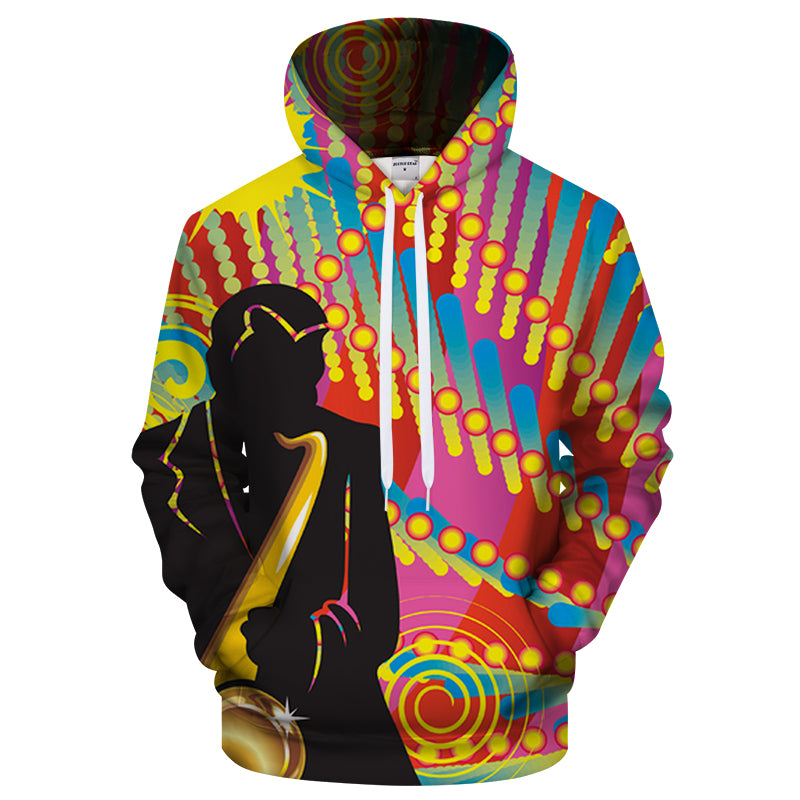 International Jazz Day Signature 3D Sweatshirt Hoodie Pullover — My 3D ...