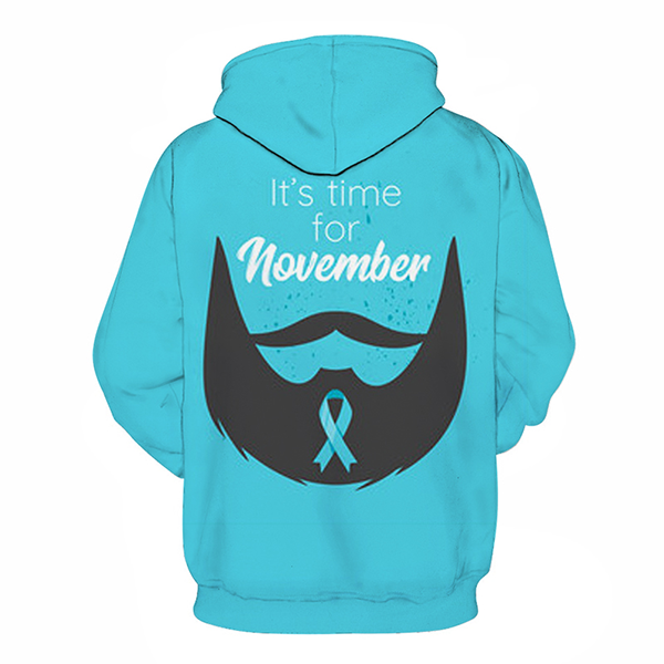 It's Time For Movember Hoodie - Sweatshirt, Hoodie, Pullover