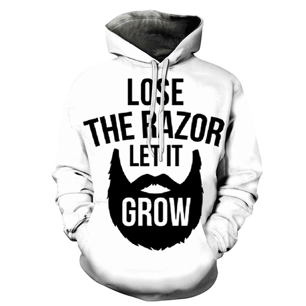3D Razor Hater Hoodie - Sweatshirt, Hoodie, Pullover