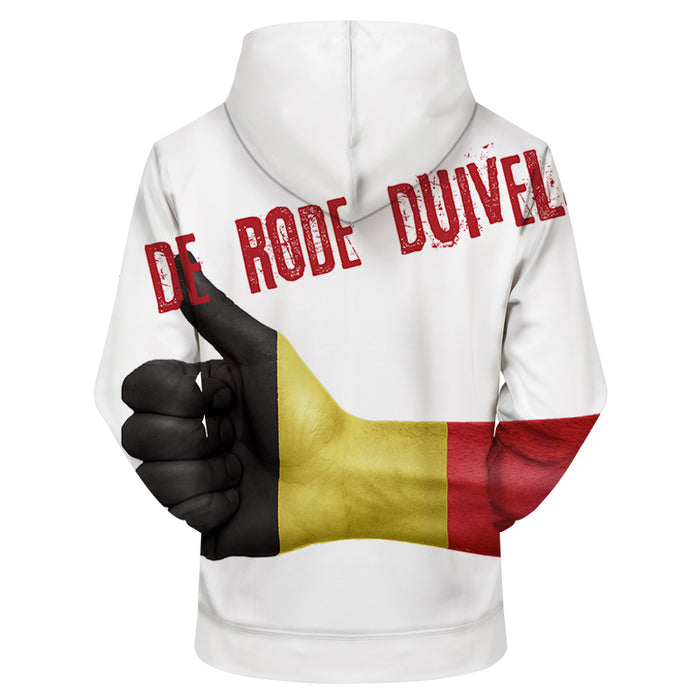Belgium De Rode Duivels 3D - Sweatshirt, Hoodie, Pullover