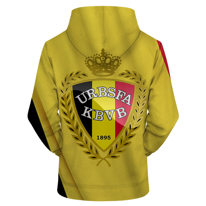 Belgium Logo 3D - Sweatshirt, Hoodie, Pullover