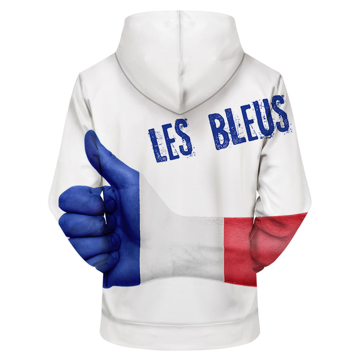 France Les Bleus 3D - Sweatshirt, Hoodie, Pullover