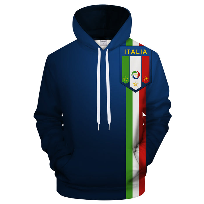Italy Stripe 3D - Sweatshirt, Hoodie, Pullover
