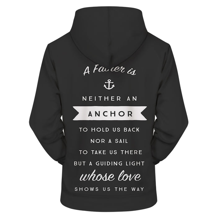 Guiding Light - Father's Day 3D Sweatshirt Hoodie Pullover