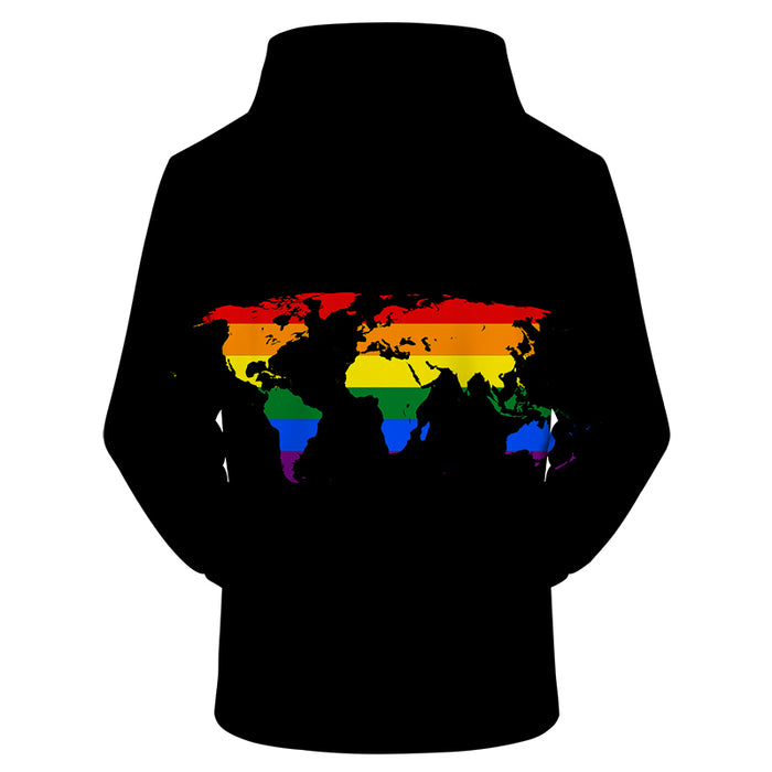 United Worldwide Pride 3D Sweatshirt Pullover Hoodie