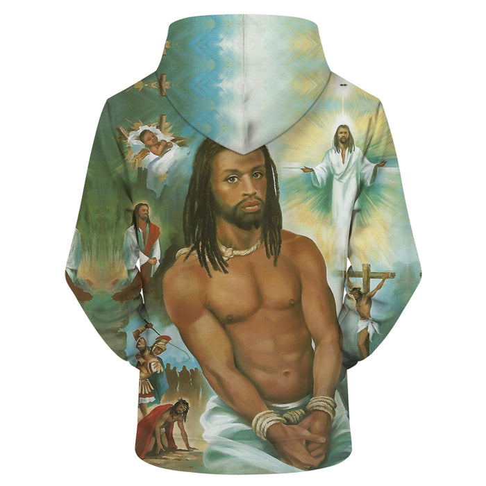Christianity Hoodie 3D Sweatshirt Pullover Hoodie