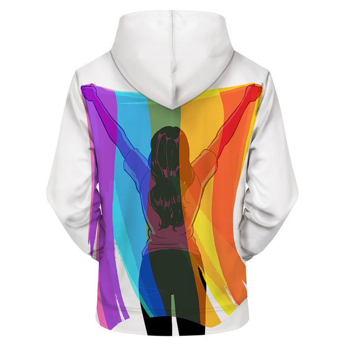 My Pride Flag Hoodie 3D Sweatshirt Pullover Hoodie