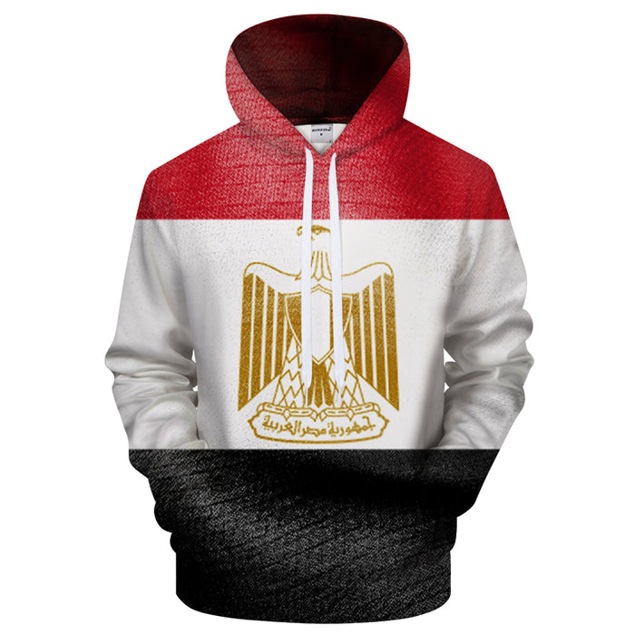 Egypt Flag 3D - Sweatshirt, Hoodie, Pullover