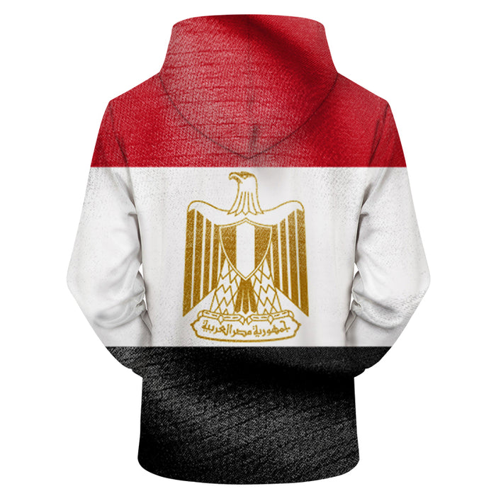 Egypt Flag 3D - Sweatshirt, Hoodie, Pullover