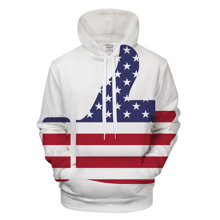 Thumbs-up America 3D - Sweatshirt, Hoodie, Pullover