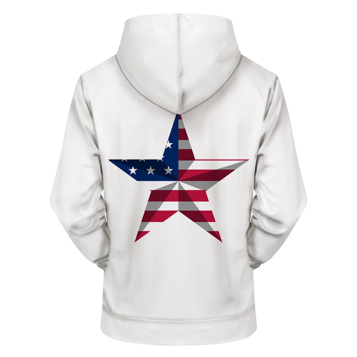 American Star 3D - Sweatshirt, Hoodie, Pullover