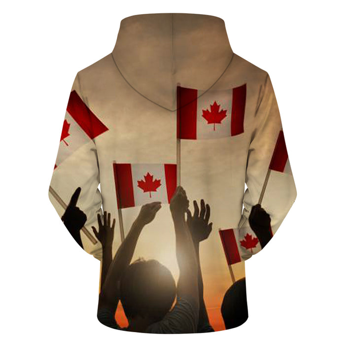 Canadian Cheer 3D - Sweatshirt, Hoodie, Pullover