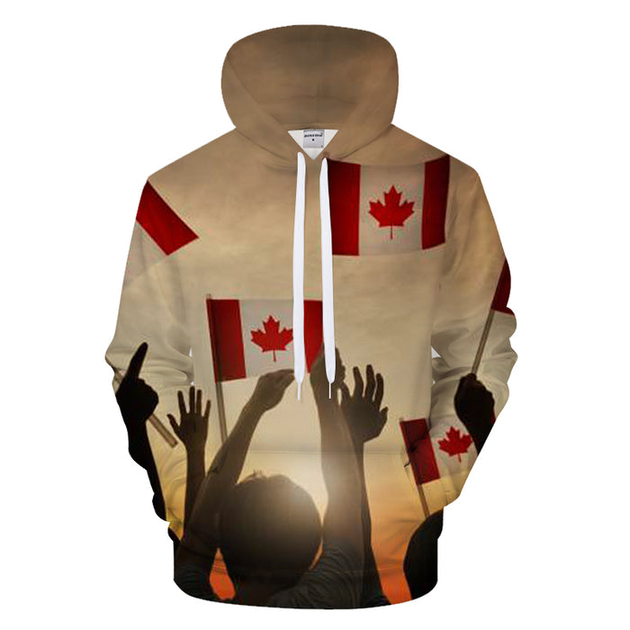 Canadian Cheer 3D - Sweatshirt, Hoodie, Pullover