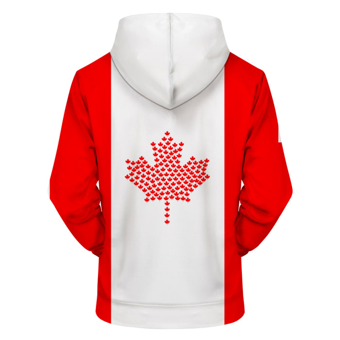 Canadian Flag 3D - Sweatshirt, Hoodie, Pullover
