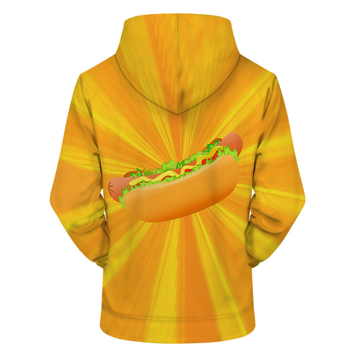 Mr. Hot Dog 3D - Sweatshirt, Hoodie, Pullover