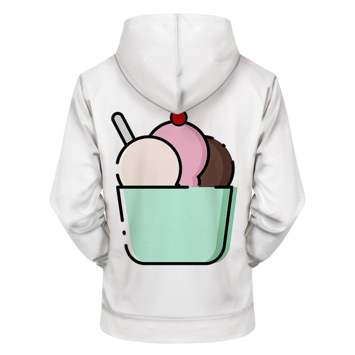Bowl of Ice Cream 3D - Sweatshirt, Hoodie, Pullover