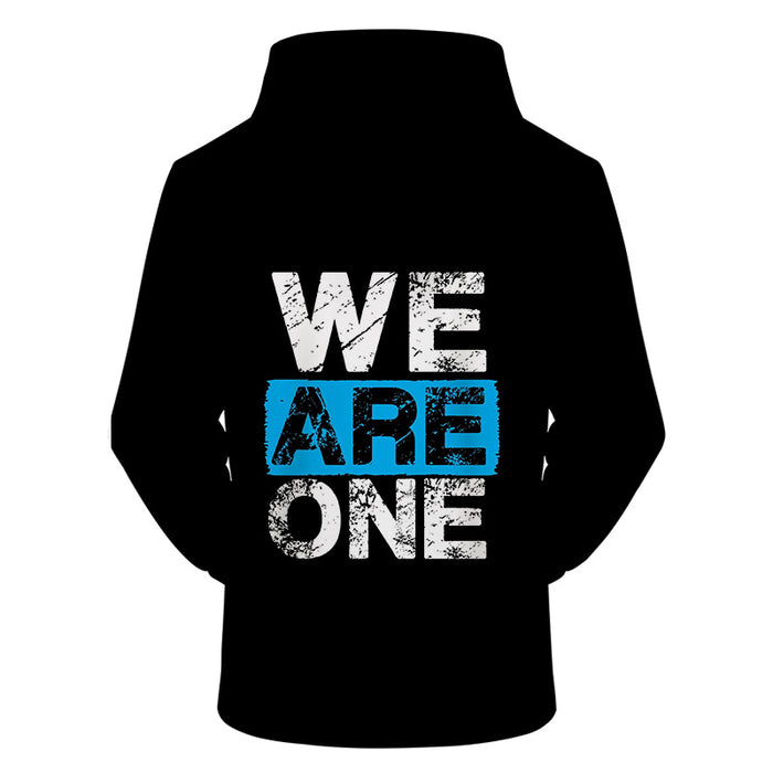 We Are One 3D - Sweatshirt, Hoodie, Pullover