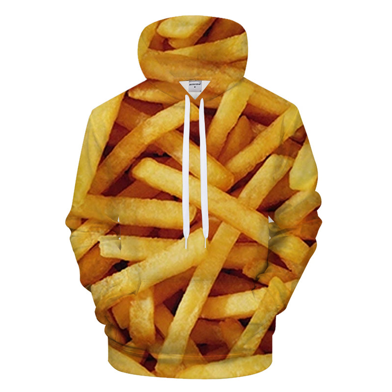 French Fries 3D - Sweatshirt, Hoodie, Pullover — My 3D Hoodie