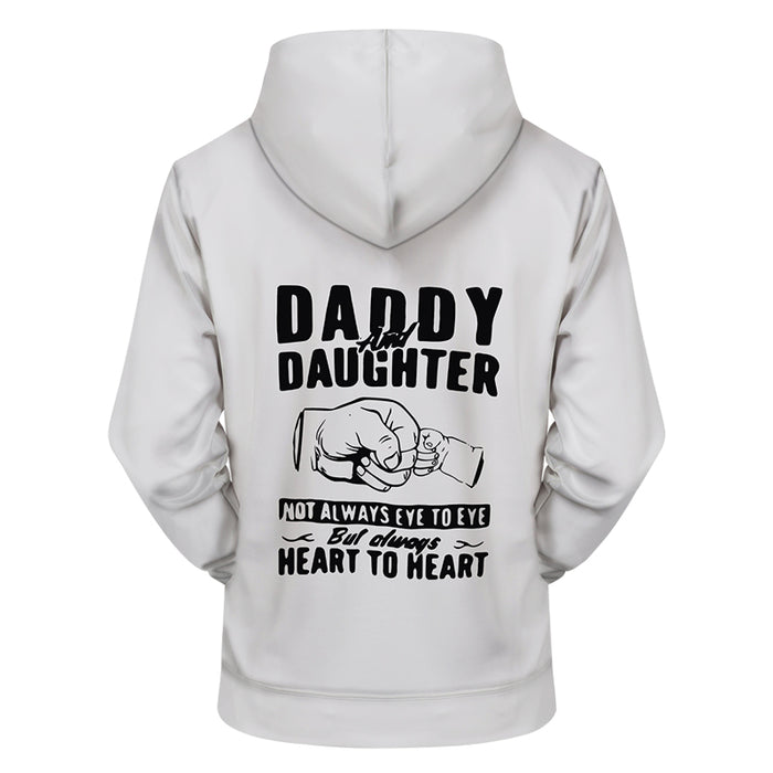 Daddy Daughter 3D - Sweatshirt, Hoodie, Pullover