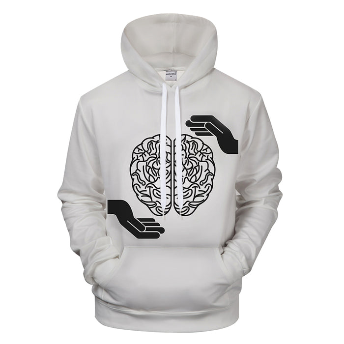 Love Your Brain 3D - Sweatshirt, Hoodie, Pullover