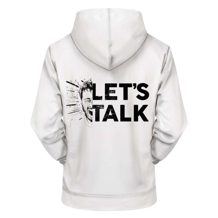 Let's Talk 3D - Sweatshirt, Hoodie, Pullover