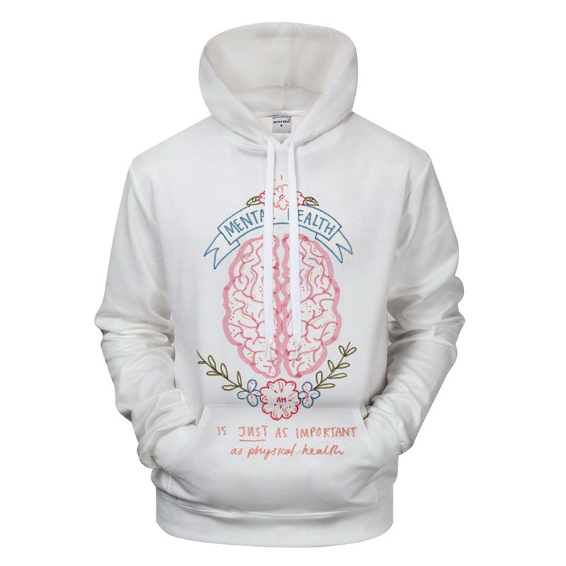 Mental Health - It's Important 3D - Sweatshirt, Hoodie, Pullover — My ...