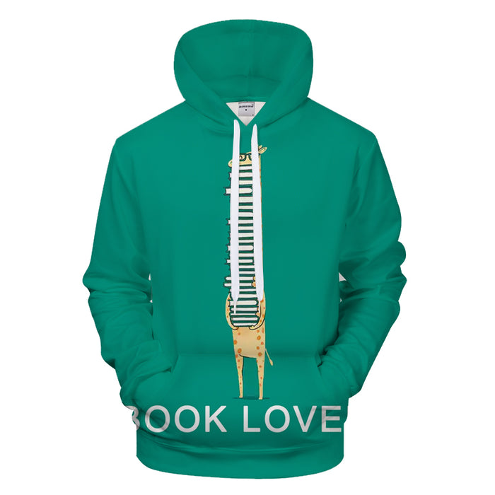 Book Lover 3D - Sweatshirt, Hoodie, Pullover