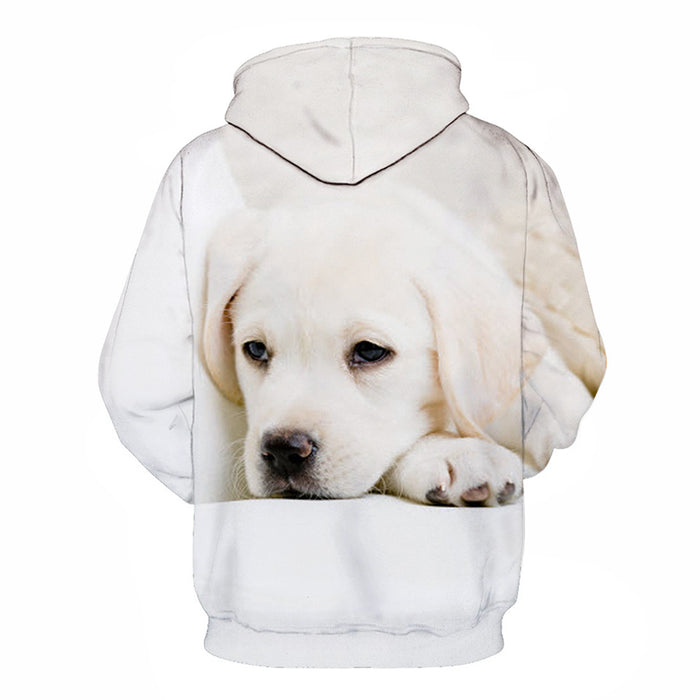 Sleepy Dog 3D - Sweatshirt, Hoodie, Pullover