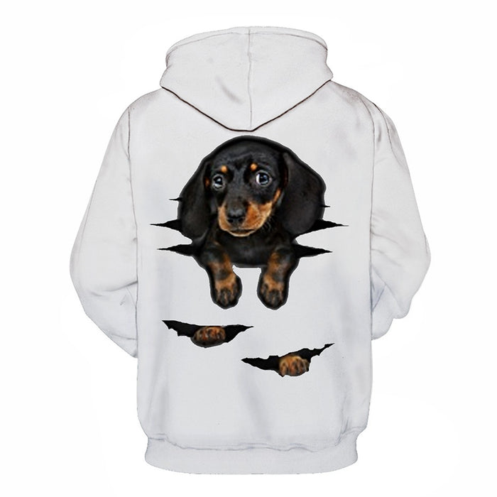 Just A Hanging Dog 3D - Sweatshirt, Hoodie, Pullover