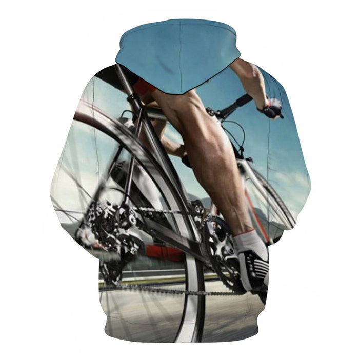 Bicycles & Calves 3D - Sweatshirt, Hoodie, Pullover