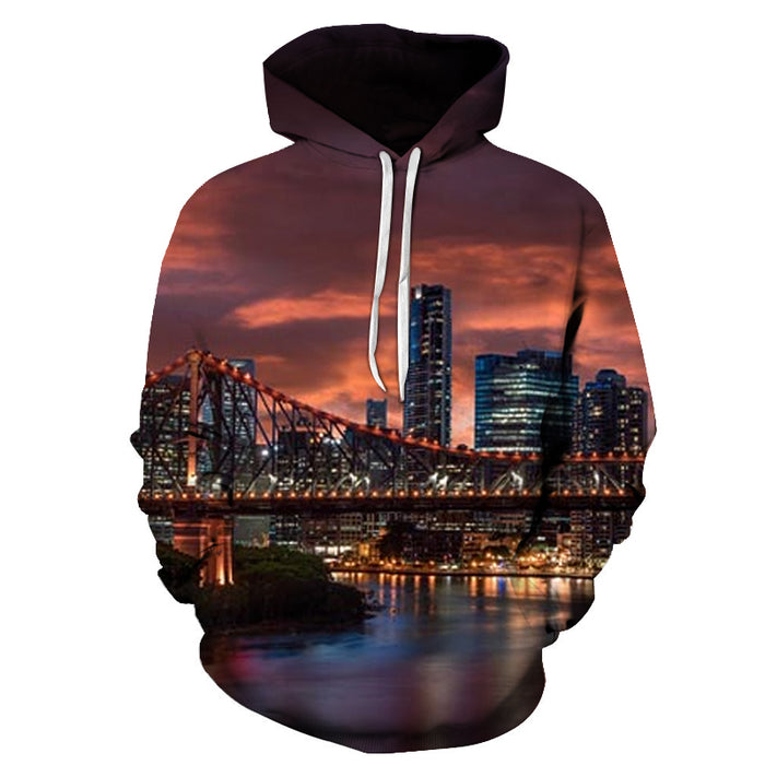 Australia Skyline 3D - Sweatshirt, Hoodie, Pullover